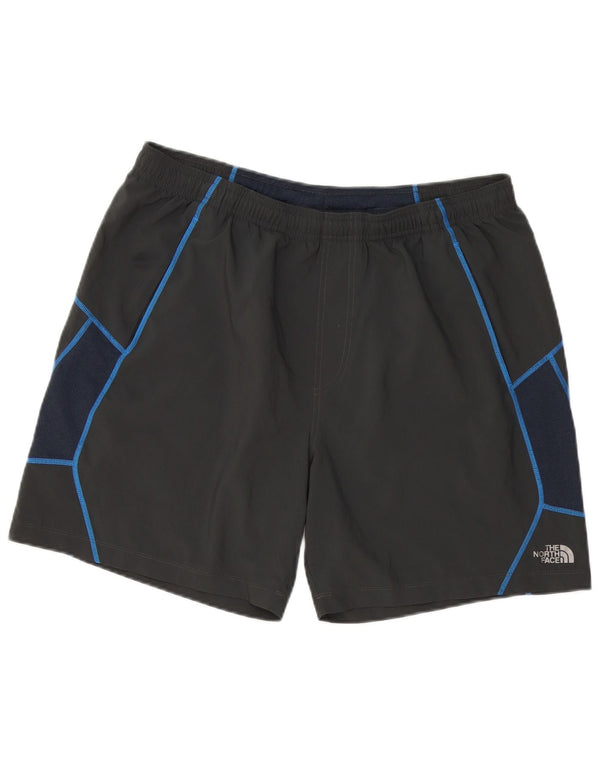 The North Face Herre grafiske sportsshorts store sortstribede polyester