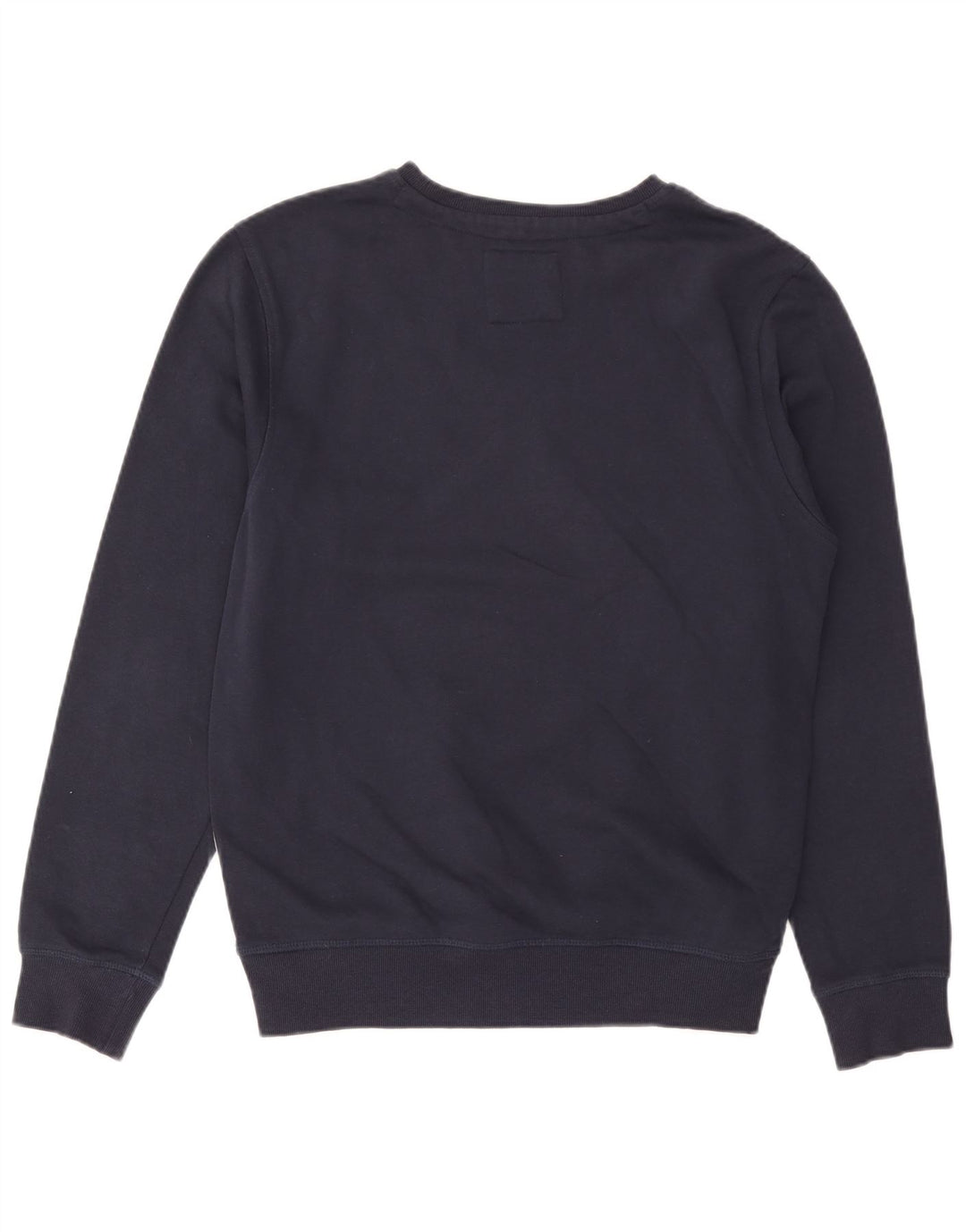 Datch grafisk sweatshirt til mænd, stor marineblå bomuld