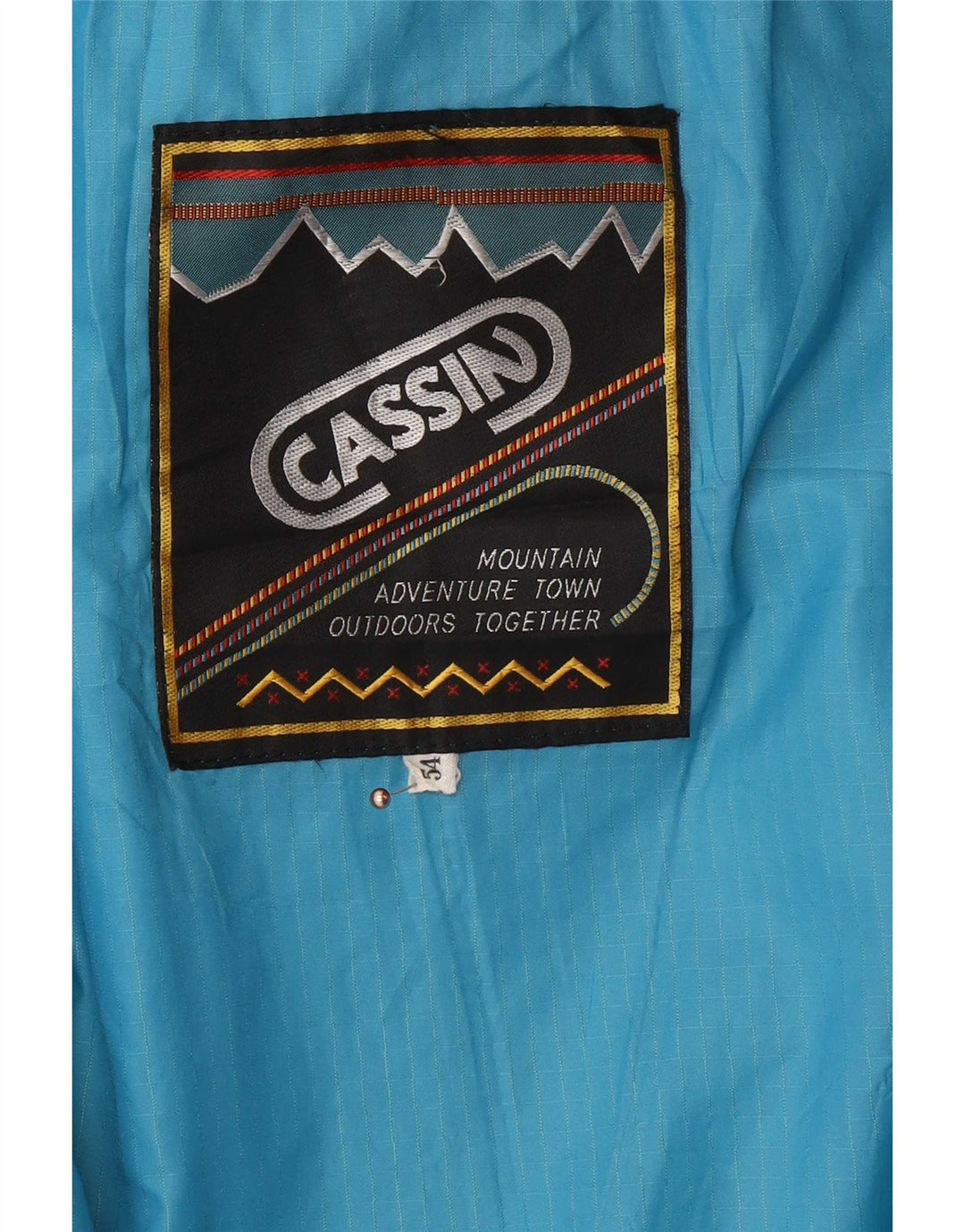 Cassin Herre Utility Jacket IT 54 2XL Navy Blue Polyester