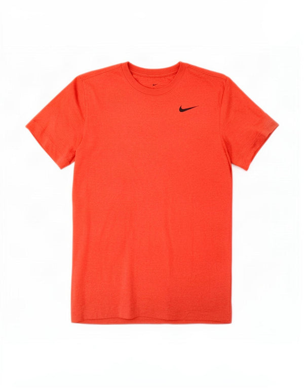 Nike Herre Dri Fit T-shirt Top XS Rød Polyester