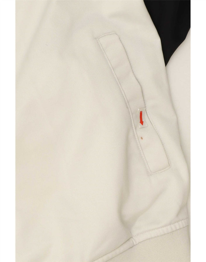 Kappa Træningsdragt til mænd Topjakke XL Hvid Colourblock Polyester