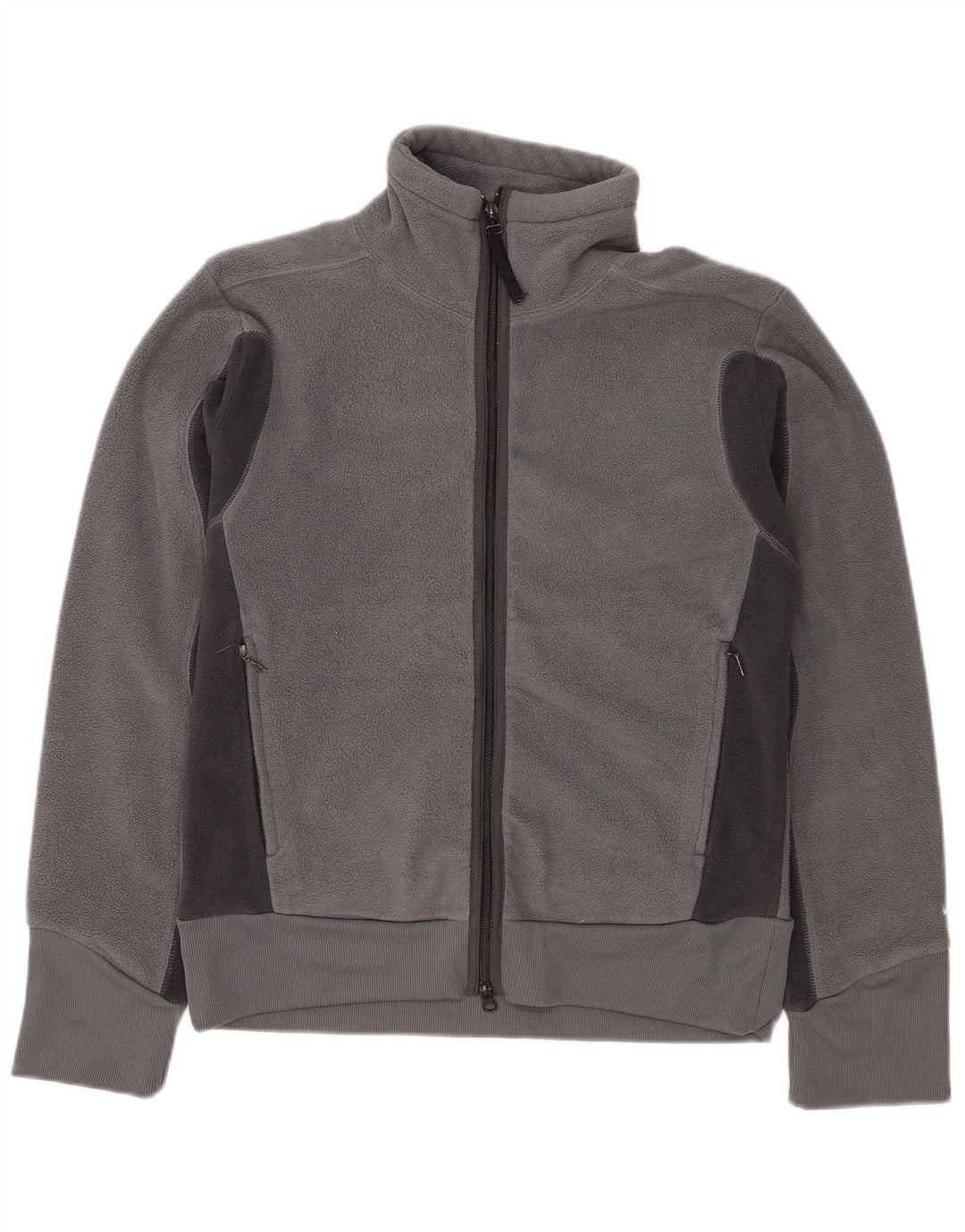 Nike Fleecejakke til mænd UK 36/38 Lille grå polyester
