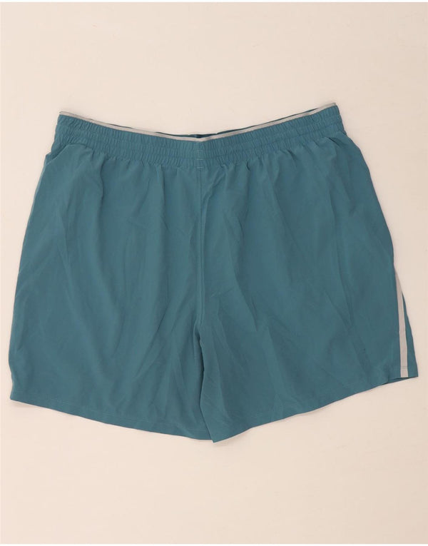 UNDER ARMOUR Sportsshorts til mænd XL Blå Colourblock Polyester