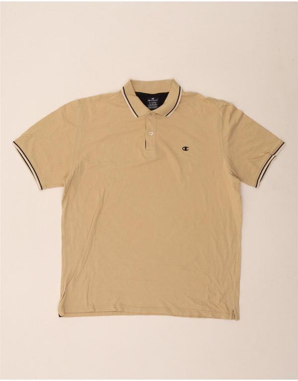 Champion herre poloshirt XL Beige