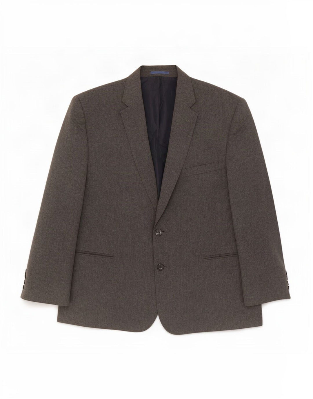 Marks & Spencer Herre 2-knaps blazerjakke UK 48 2XL Grå Polyester