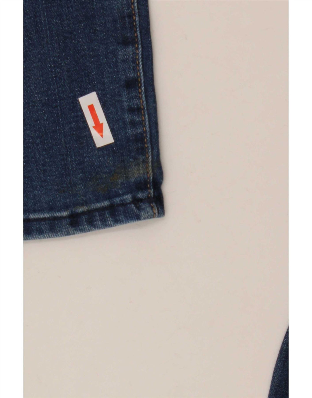 Wrangler Dame Slim Jeans W31 L34 Blå Bomuld