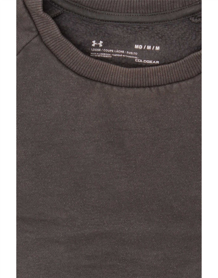 Under Armour Herre Sweatshirt Jumper Medium Grå Bomuld