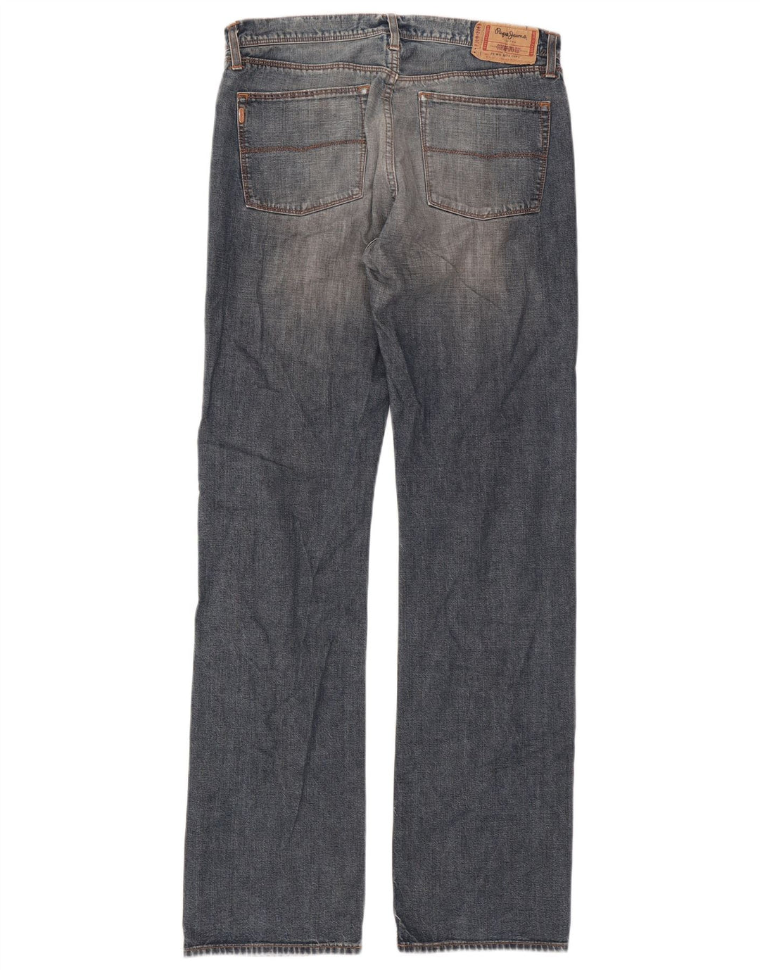 PEPE Jeans Herre Straight Jeans W33 L36 Blå Bomuld