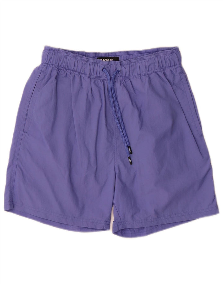 Dkny Boys Badeshorts 11-12 År Lille Lilla Polyamid