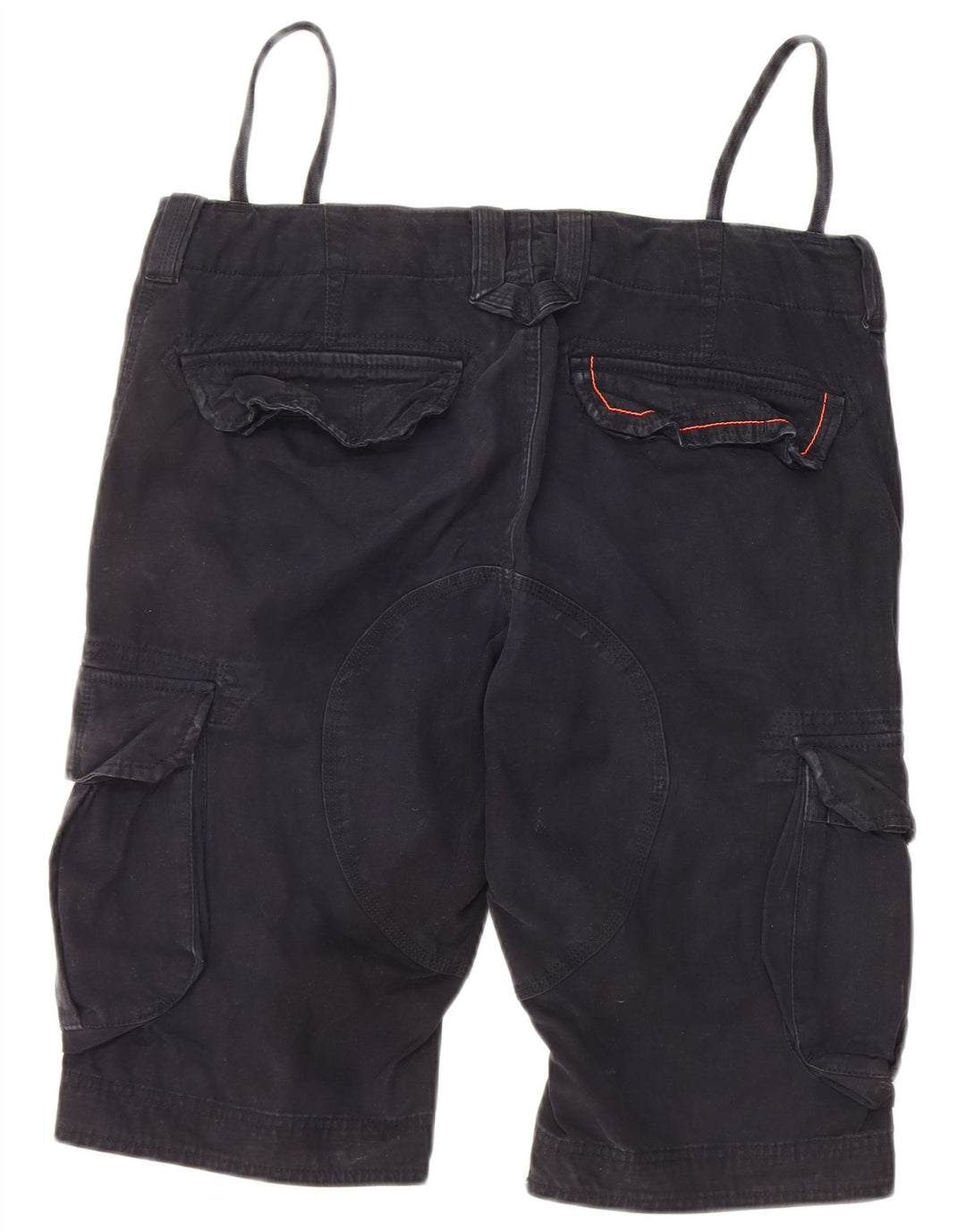 SUPERDRY Herre Cargo Shorts Medium W32 Marineblå Bomuld