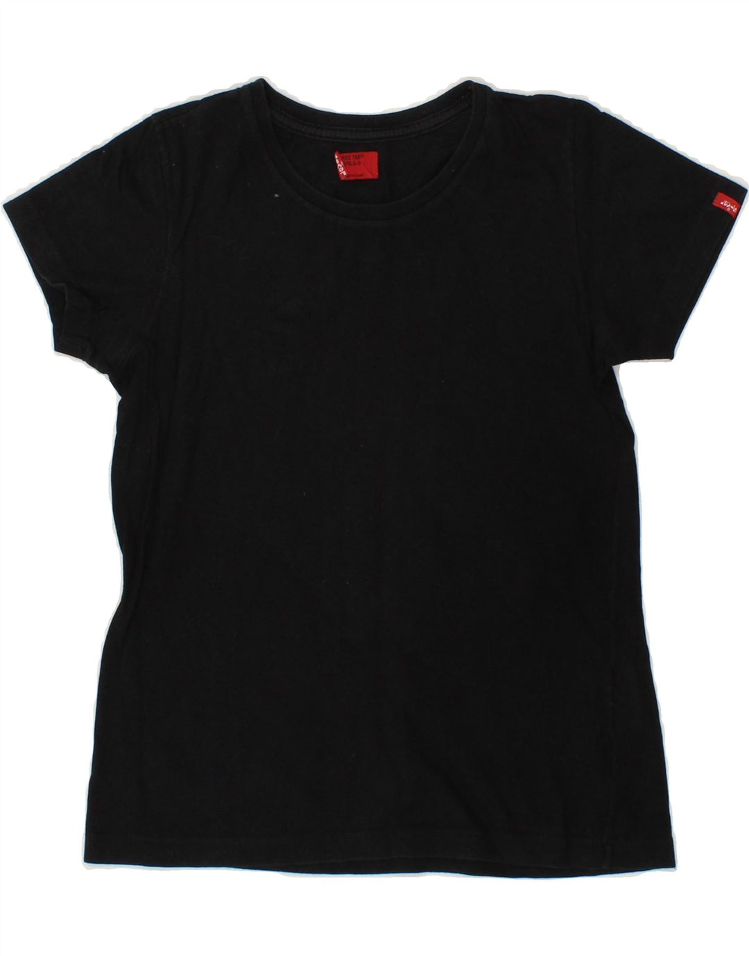 LEVI'S Girls T-Shirt Top 8-9 Years Small  Black Cotton Vintage Levi's and Second-Hand Levi's from Messina Hembry 