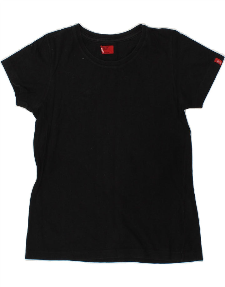 LEVI'S Girls T-Shirt Top 8-9 Years Small  Black Cotton Vintage Levi's and Second-Hand Levi's from Messina Hembry 