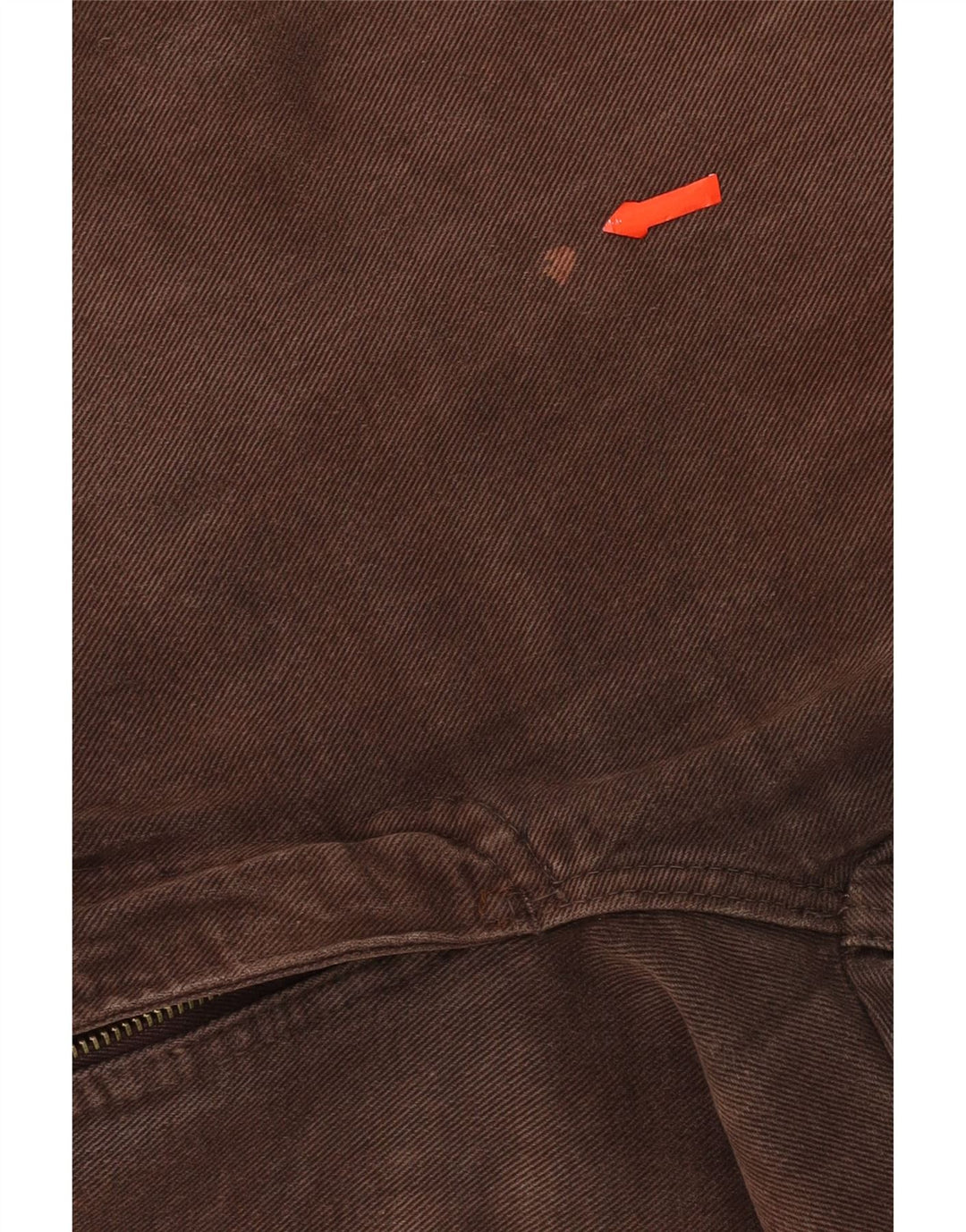 KANGAROOS Womens Tapered Jeans W34 L31 Brown Cotton Vintage Kangaroos and Second-Hand Kangaroos from Messina Hembry 