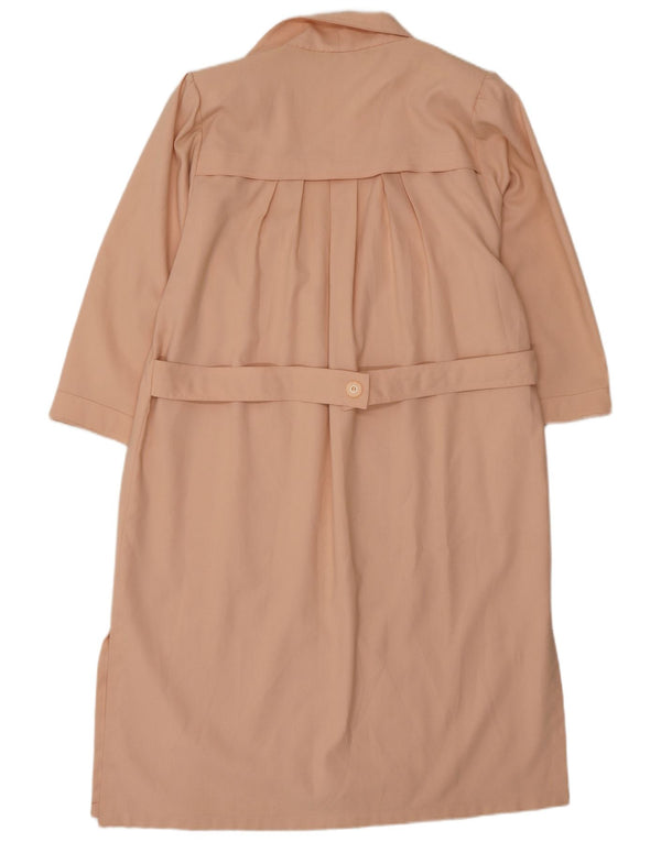 Vintage åben overfrakke til kvinder UK 16 Large Pink