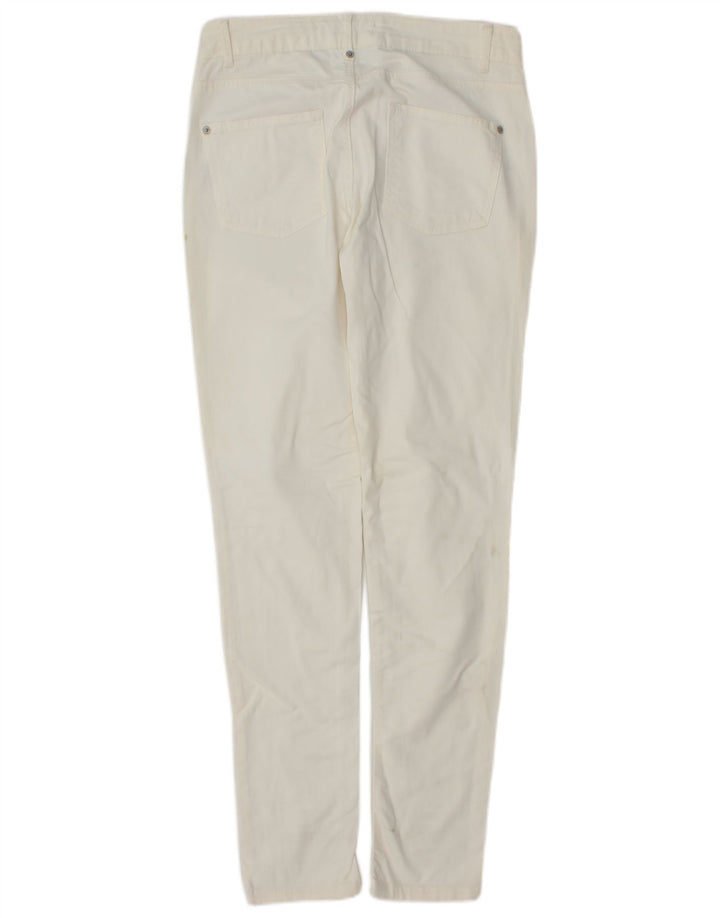 Zara Dame Skinny Jeans EU 40 Medium W30 L31 Hvid