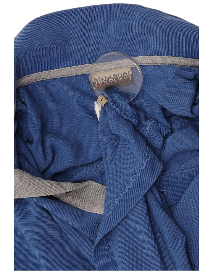 Napapijri Herre Polo Shirt Large Blue