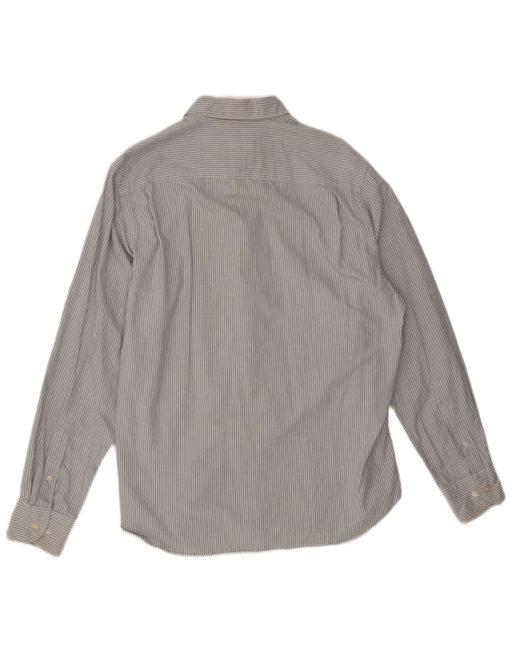 Massimo Dutti Herreskjorte XL Blå nålestribet