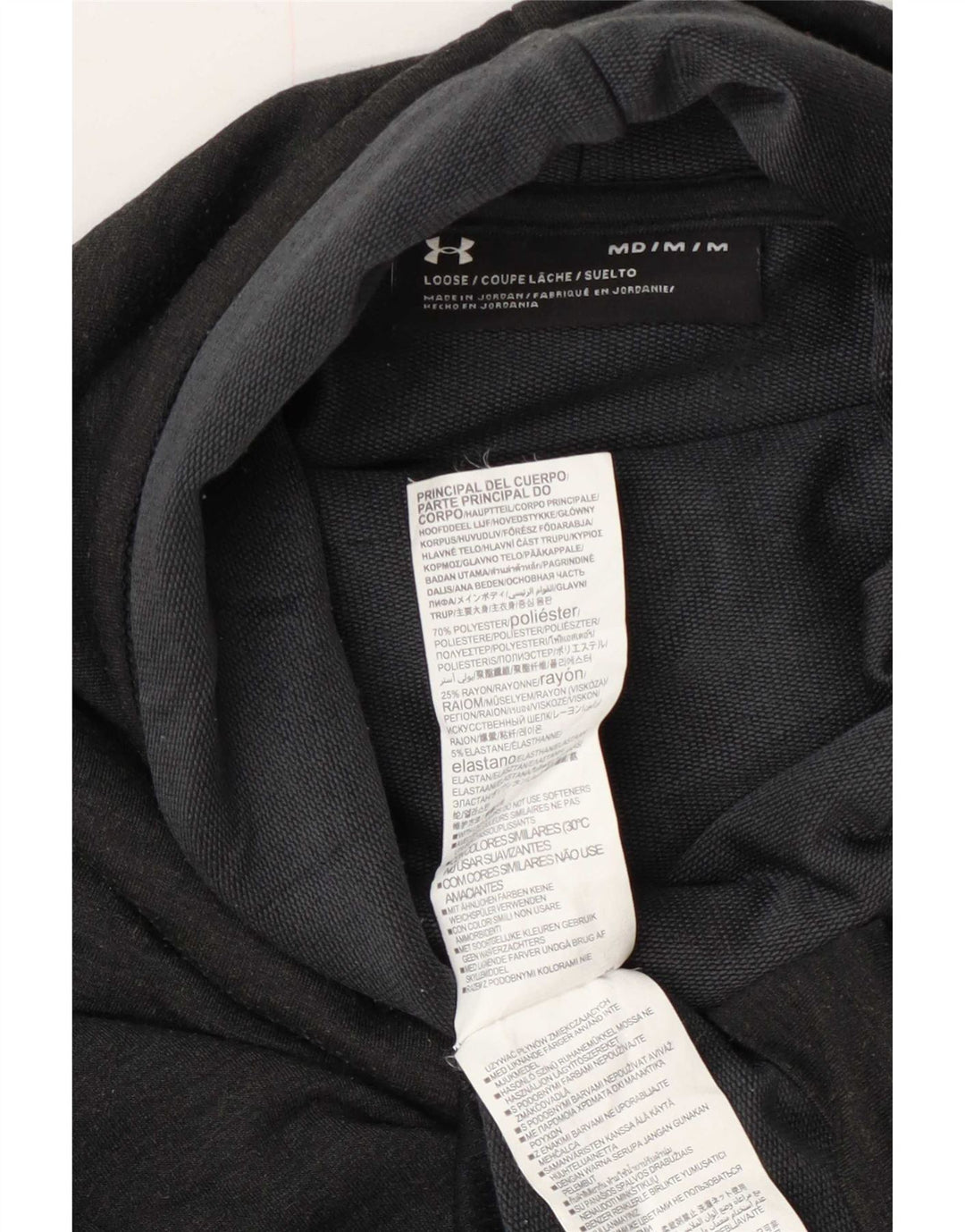 Under Armour Dame Oversized Sweatshirt Jumper UK 14 Medium Sort