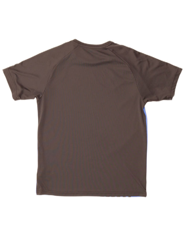 Puma Boys T-Shirt Top 13-14 år Blå Colourblock Polyester