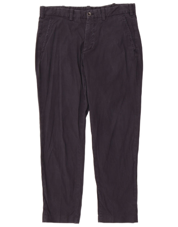 Massimo Dutti Herre lige Chinobukser EU 44 VLarge W34 L29 Marineblå