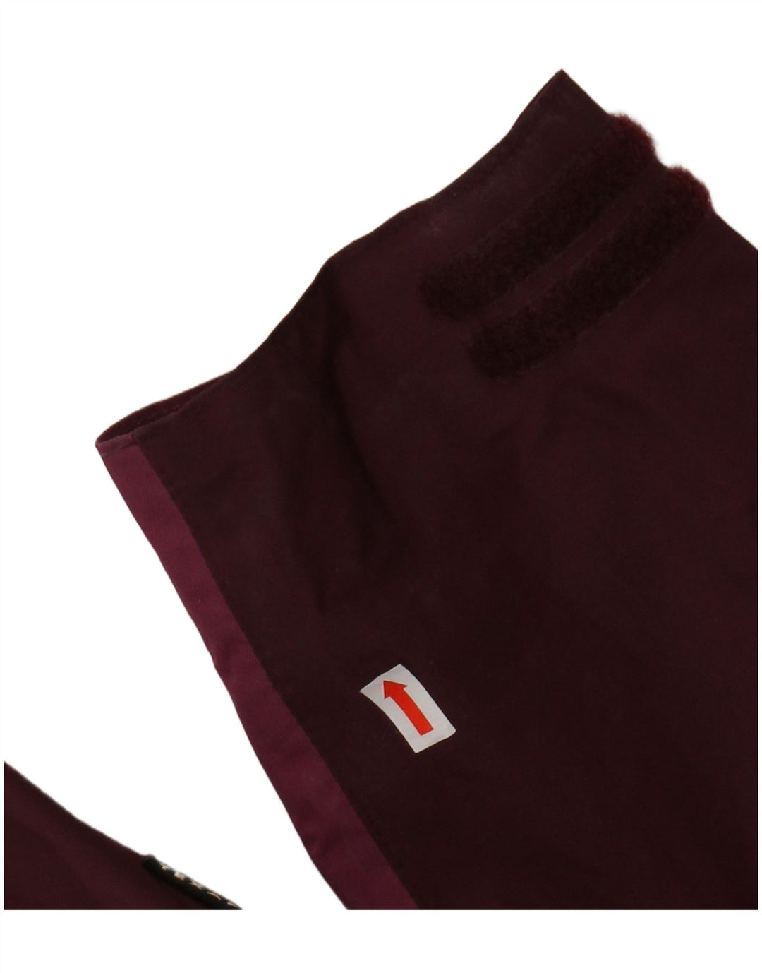 JACK WOLFSKIN oversized regnjakke til kvinder UK 18/20 XL Burgundy