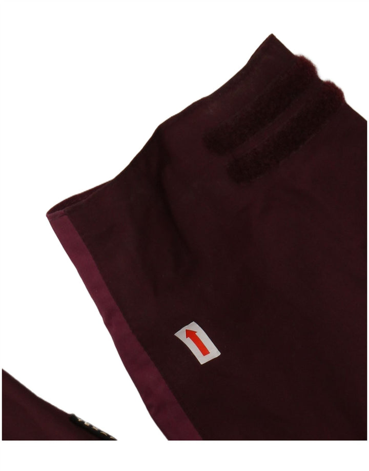 JACK WOLFSKIN oversized regnjakke til kvinder UK 18/20 XL Burgundy