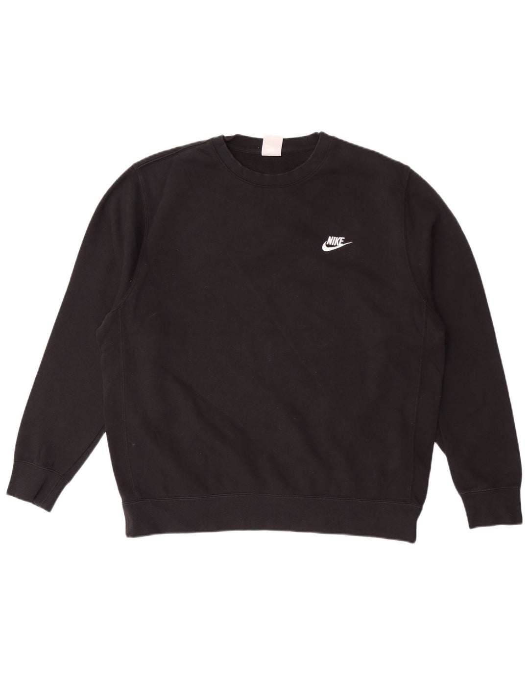 Nike Sweatshirt til mænd, stor sort bomuld