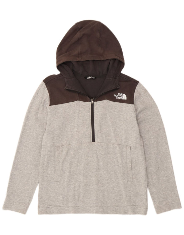 The North Face Boys Hættetrøje med lynlås 14-15 år XL Grå Colourblock