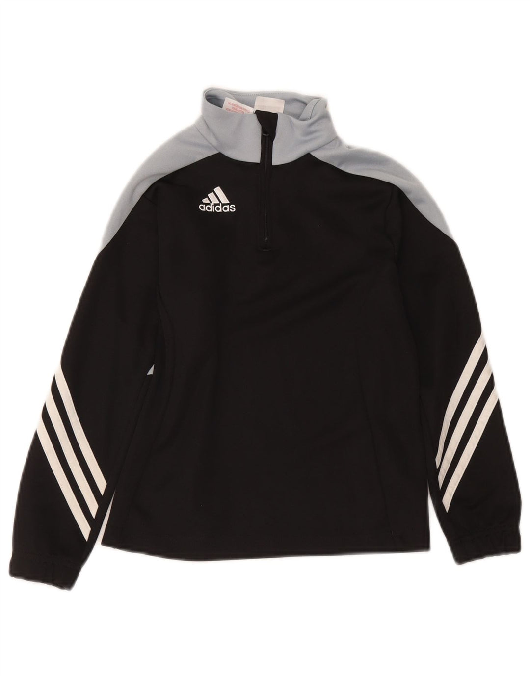 Adidas Boys Climalite Pullover Træningsdragt Top 7-8 år Lille Sort