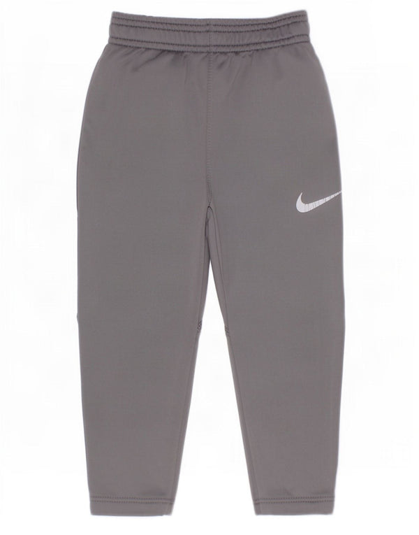 Nike Baby Boys træningsdragt bukser 9-12 måneder Grå polyester