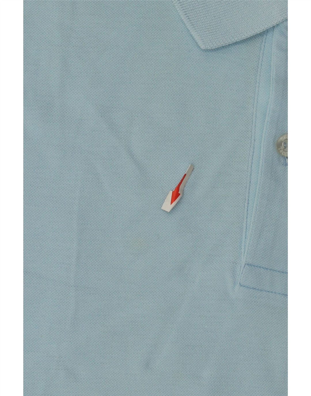 Sergio Tacchini Herre poloshirt IT 50 Medium Blå Bomuld