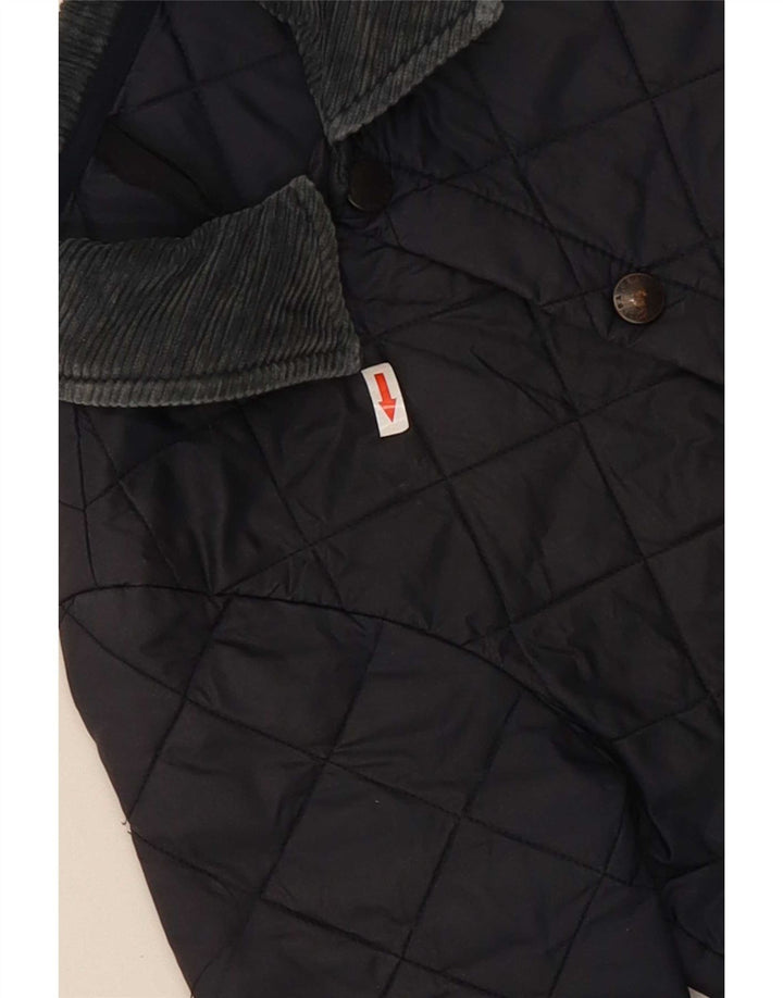Barbour Boys Quiltet jakke 4-5 år Navy Blue Classic