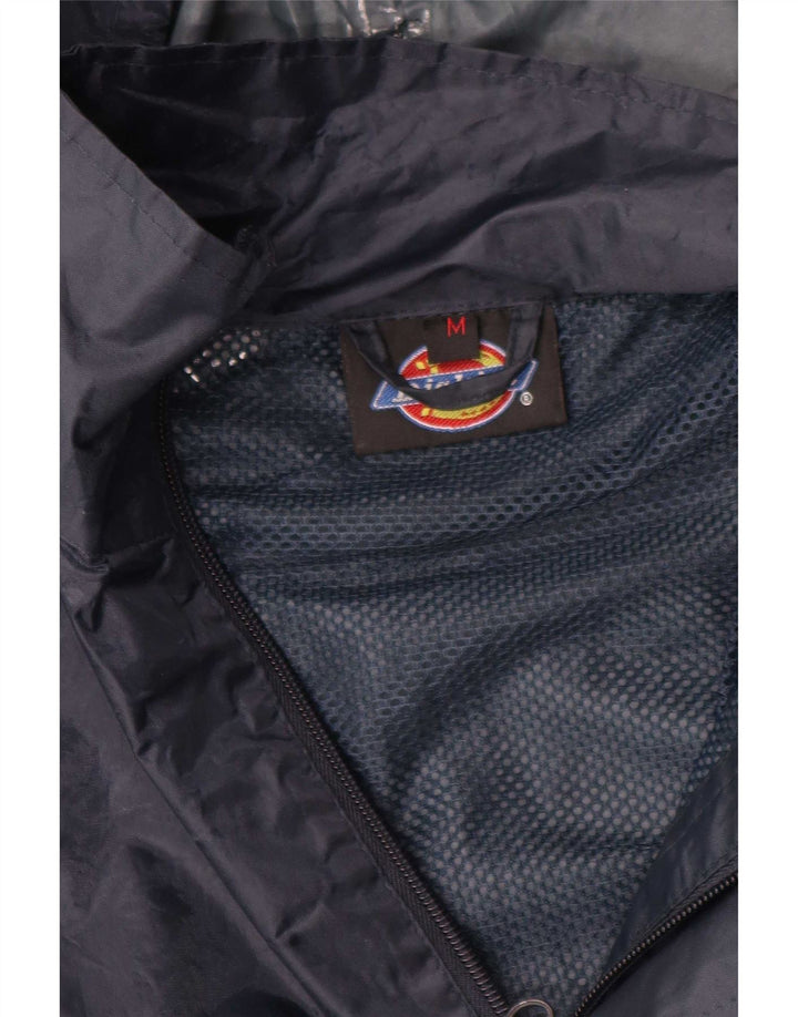 Dickies Regnjakke med hætte til mænd UK 38 Medium Navy Blue Polyester