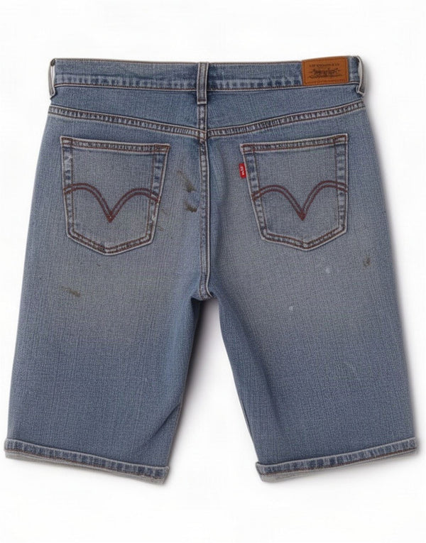 Levi's Womens 515 denimshorts US 10 Large W32 Blue Cotton