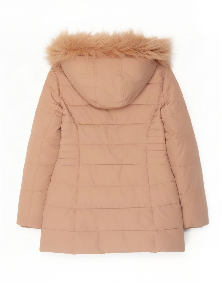 Guess, polstret jakke til kvinder, UK 10 Small Pink Polyester