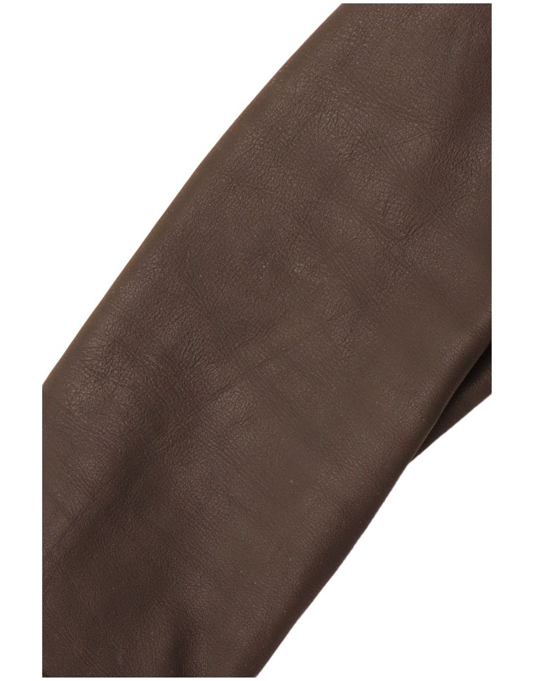 REPLAY Dame Læderjakke UK 10 Small Grey Læder