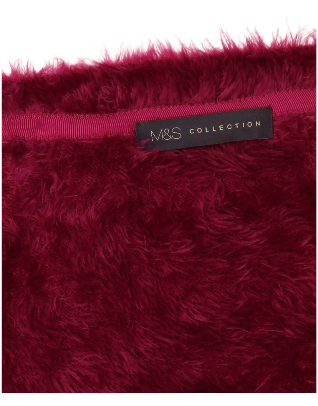 MARKS & SPENCER 3/4-ærmet Bolero-trøje til kvinder UK 22 3XL rødbrun