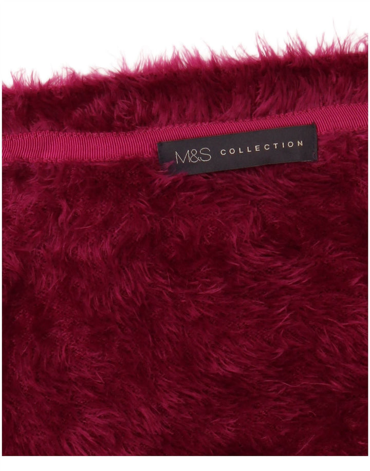 MARKS & SPENCER 3/4-ærmet Bolero-trøje til kvinder UK 22 3XL rødbrun