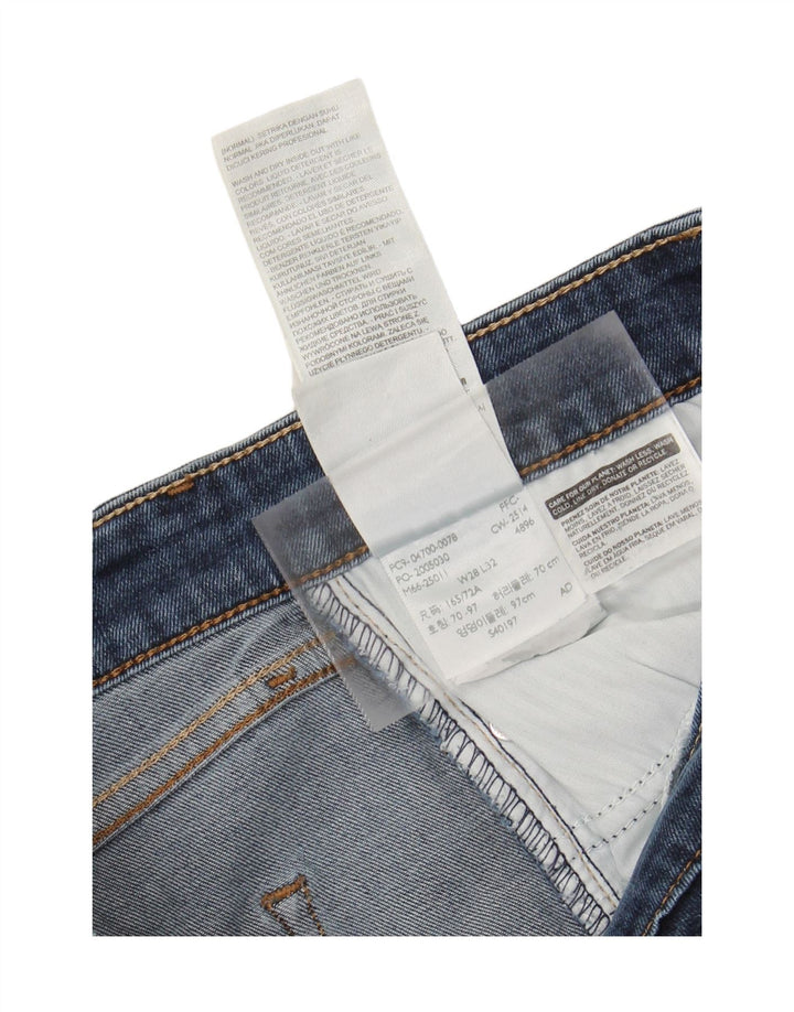 LEVI'S Womens Demi Curve Slim Jeans W28 L27 Blue Cotton