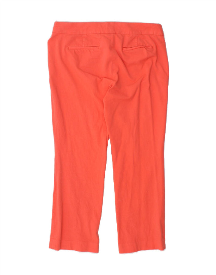 J. CREW Womens Bootcut Chino Trousers US 6 Medium W32 L25 Orange Cotton Vintage J. Crew and Second-Hand J. Crew from Messina Hembry 