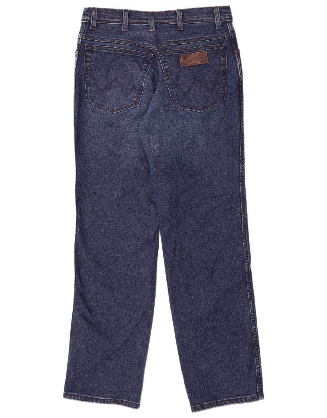 WRANGLER Herre Texas Straight Jeans W34 L32 Blå Bomuld