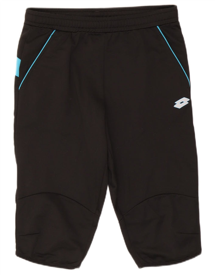 Lotto Herre Bermuda Sportshorts Medium Sort Colourblock
