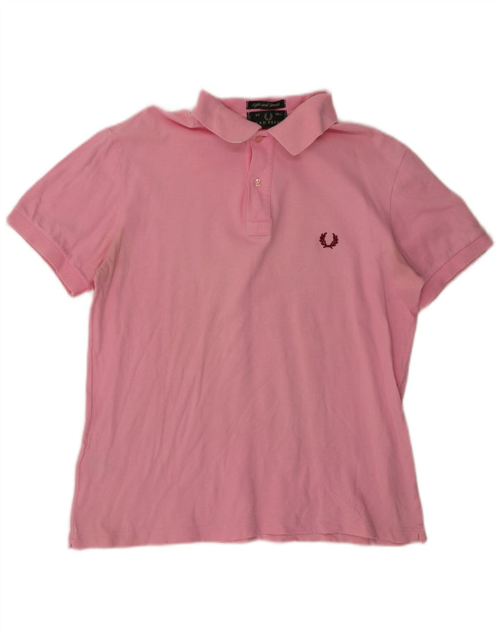 Fred Perry Herre poloshirt Medium Pink Bomuld