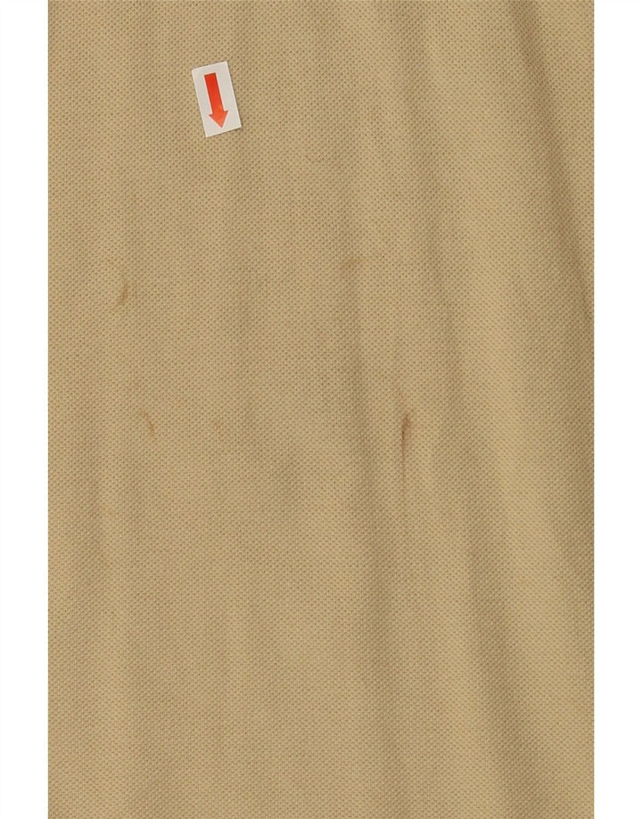 INVICTA Mens Polo Shirt 2XL Beige Cotton Vintage Invicta and Second-Hand Invicta from Messina Hembry 