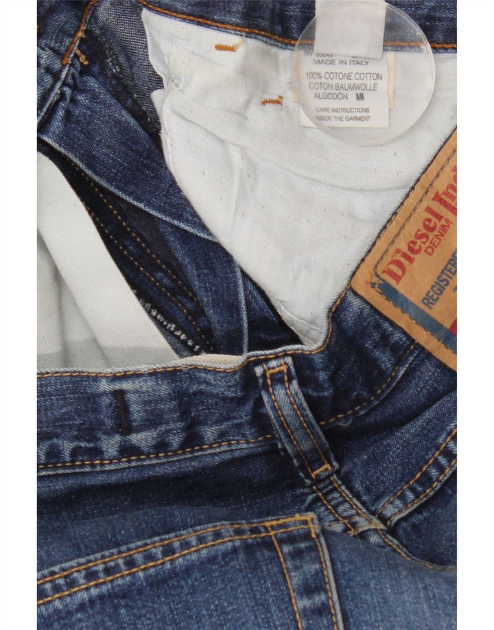 Diesel Herre Bootcut Jeans W32 L33 Blå Bomuld