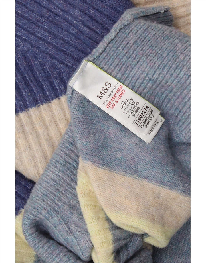 Marks & Spencer Dametrøjetrøje med rund hals DK 10 Lille flerfarvet