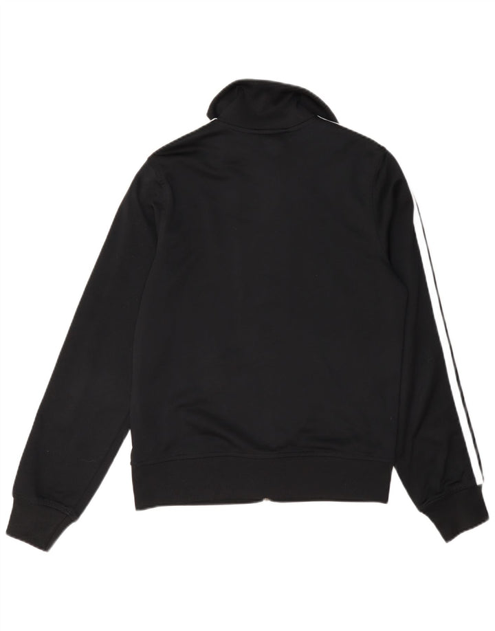 Adidas træningsdragt topjakke til kvinder UK 10 Lille sort polyester