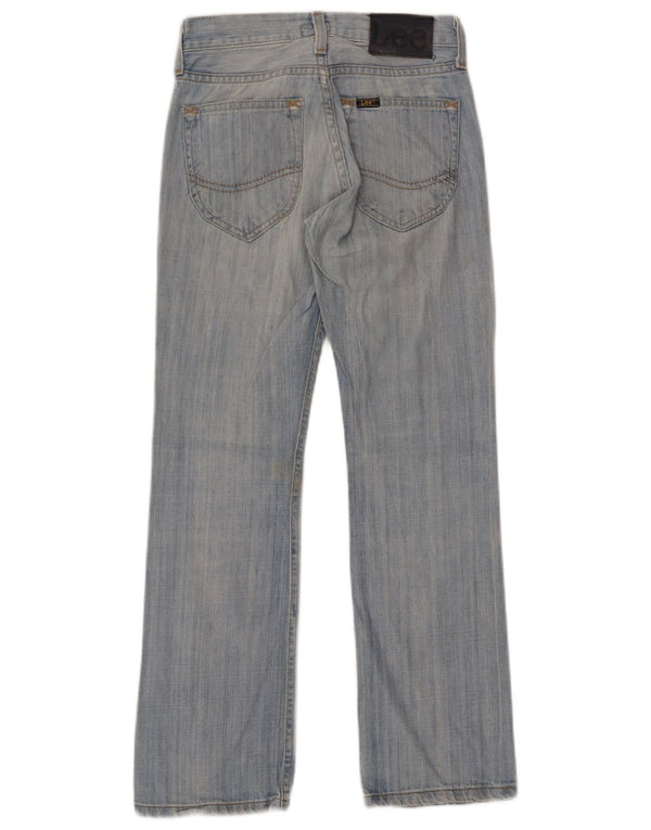 LEE Boys Scott Straight Jeans 10-11 år W26 L27 Blå Bomuld