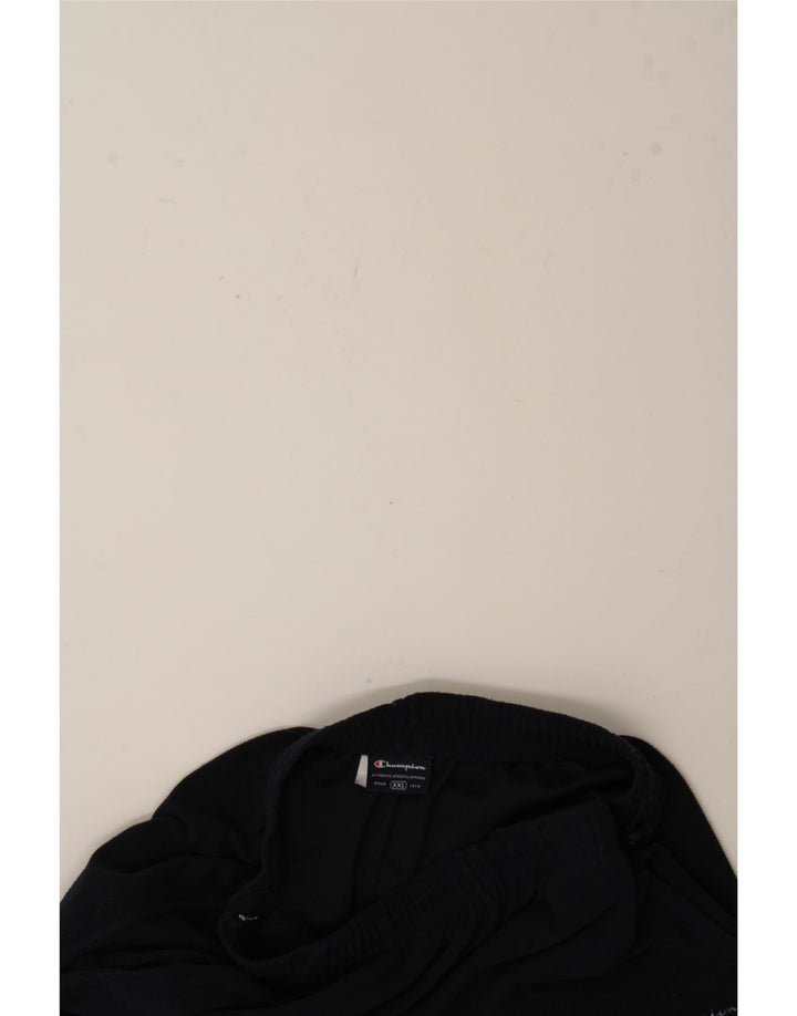 CHAMPION Womens Tracksuit Trousers UK 20 2XL  Navy Blue Polyester Vintage Champion and Second-Hand Champion from Messina Hembry 
