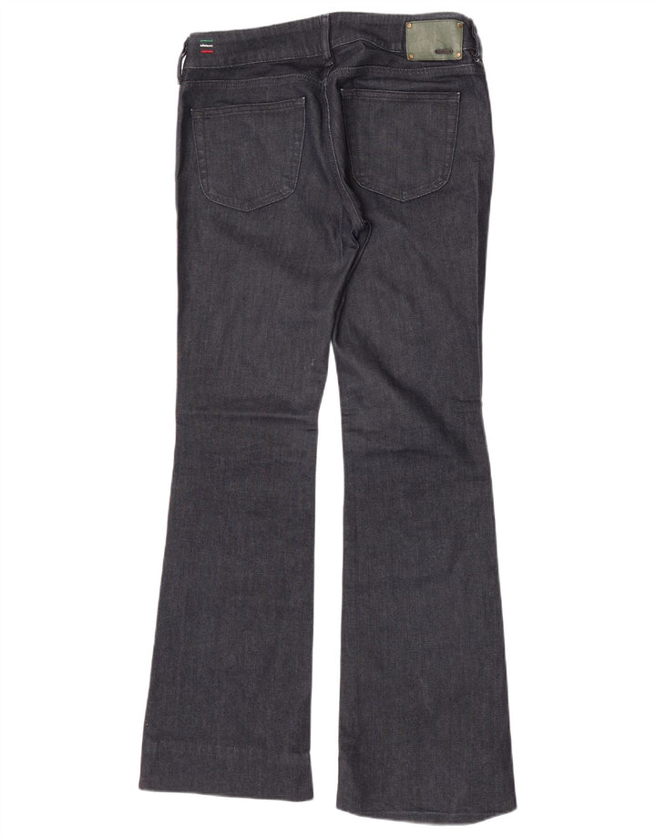 Diesel Dame Louvely Flared Jeans W30 L31 Marineblå Bomuld